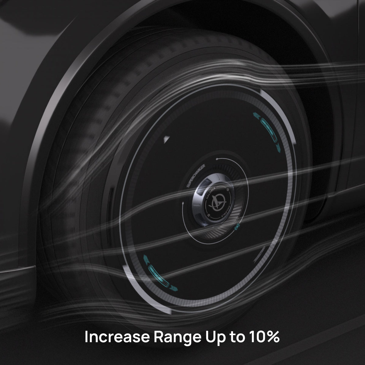 HALODISC 2 Supercharger | Set of 4 Wheel Covers for Tesla