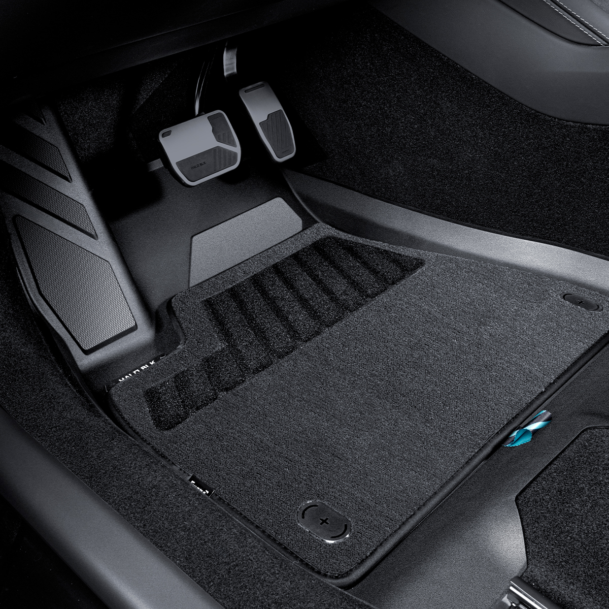 HALOBLK Double-Layer Floor Mats for Tesla Model 3 Highland