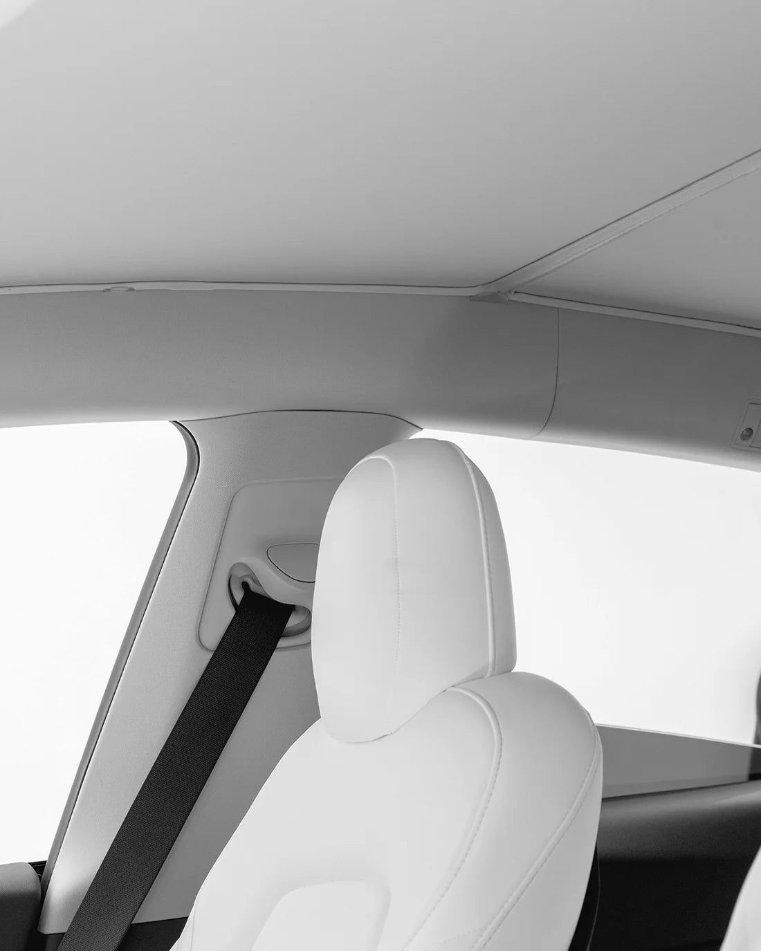 Haloblk Grey Roof Sunshade NASA series for Model 3 Highland