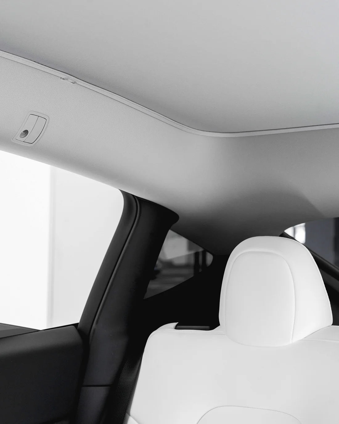 Haloblk Grey Roof Sunshade NASA series for Model 3 Highland