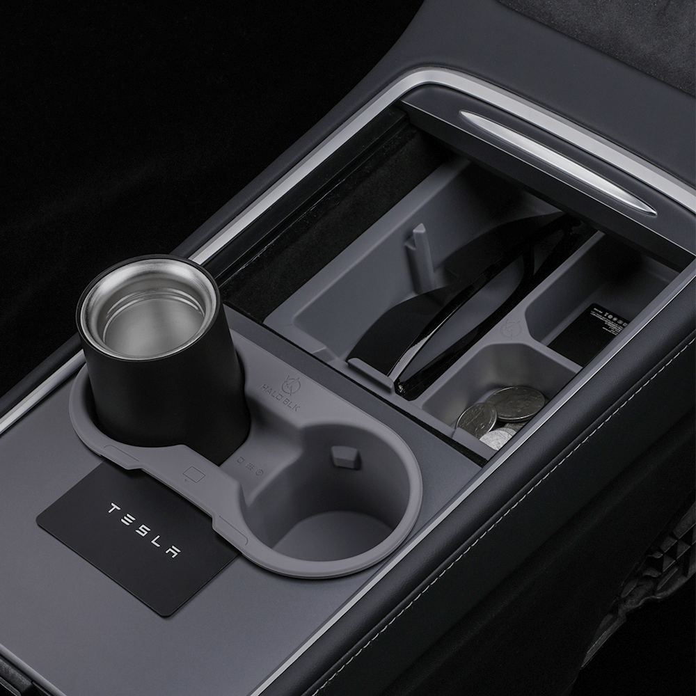 Center Console Cup Holder for Tesla Model Y 2021-2024