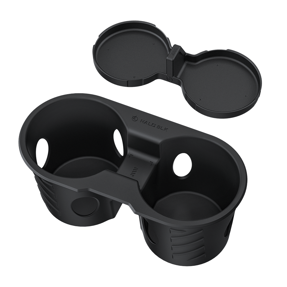 Haloblk Center Console Cup Holder For Tesla Model 3 Highland